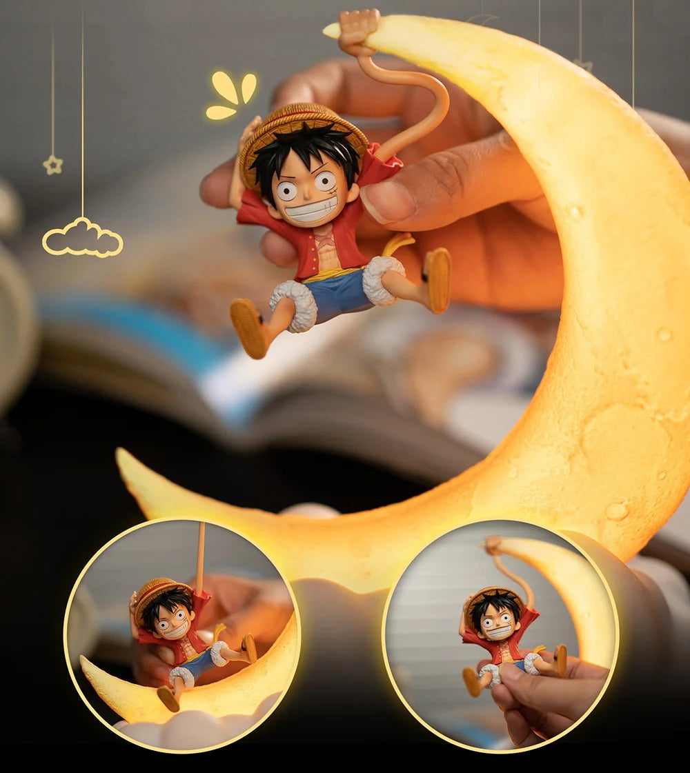 Luffy lampe lune